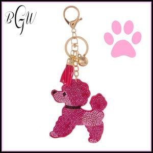 🌺🆕Adorable Poodle Keychain